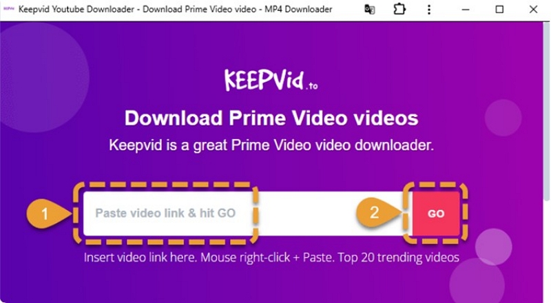 paste the link | download amazon prime movies on macbook