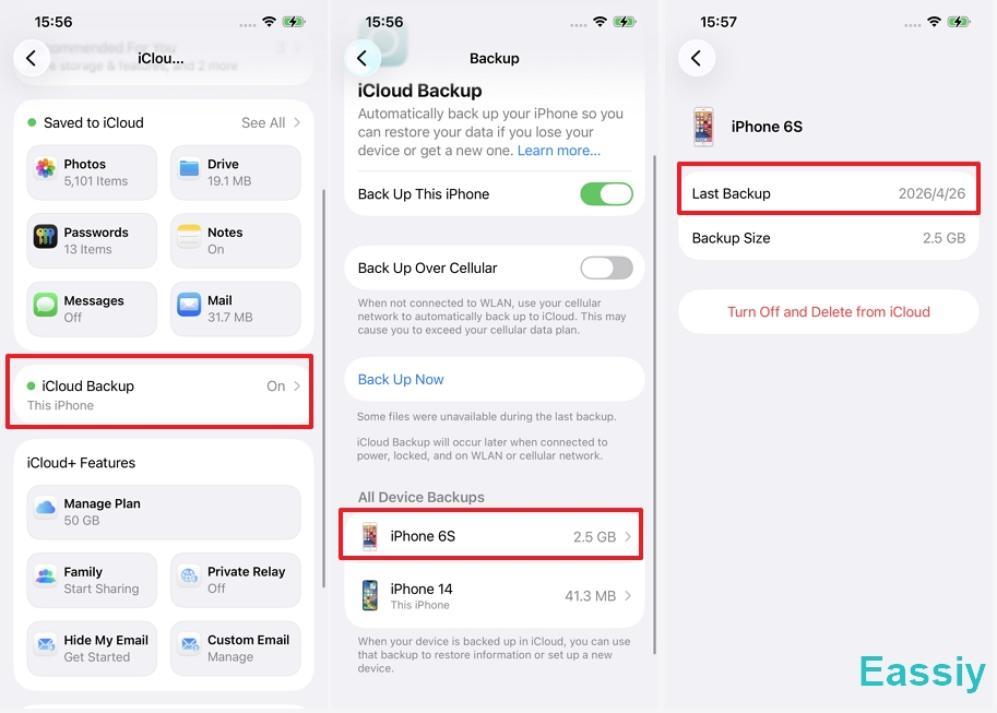 From an iPad or another iPhone