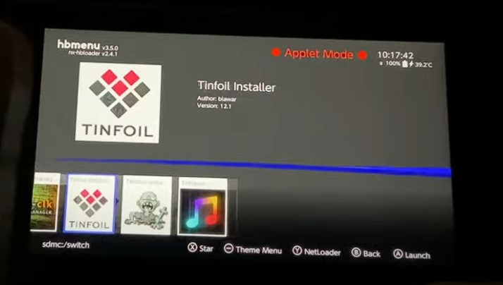 access Homebrew Menu | Play Spotify on Nintendo Switch
