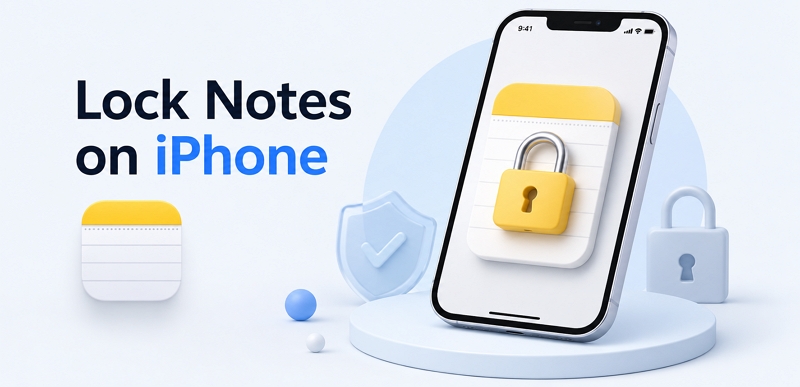lock notes on iPhone