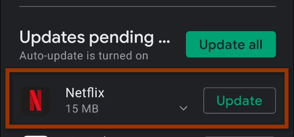 update the netflix app | how to fix netflix buffering