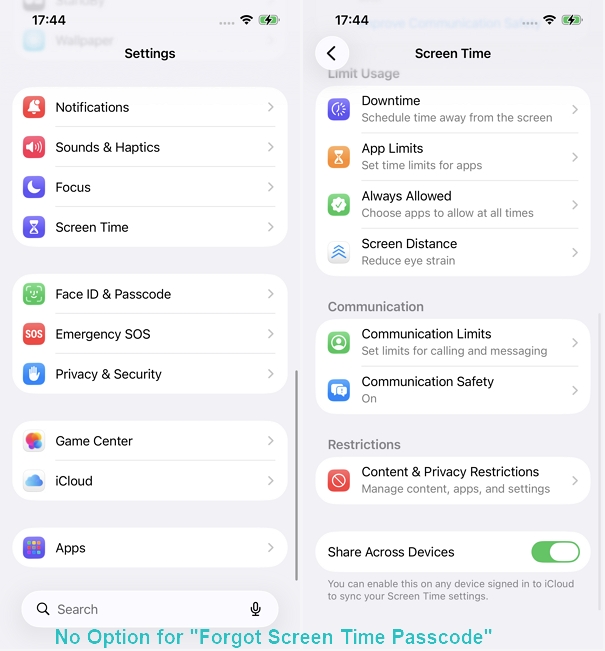 Family Sharing Restrictions