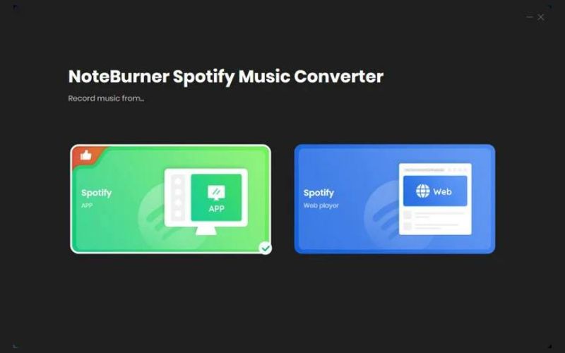 login NoteBurner | NoteBurner Spotify Music Converter