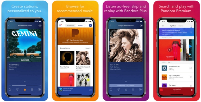 Pandora mobile | Spotify vs Pandora