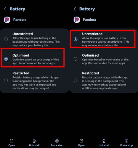 Not Restricted | Pandora Not Working