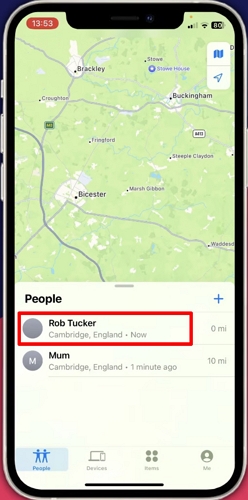 open Find My | Add Another iPhone on Find My iPhone