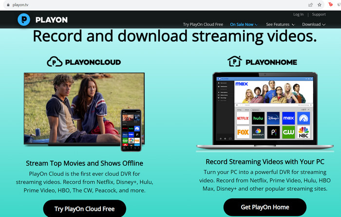 install the PlayOn | record amazon prime video