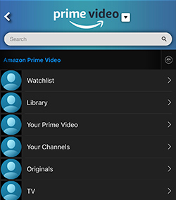 access your Amazon account | record amazon prime video