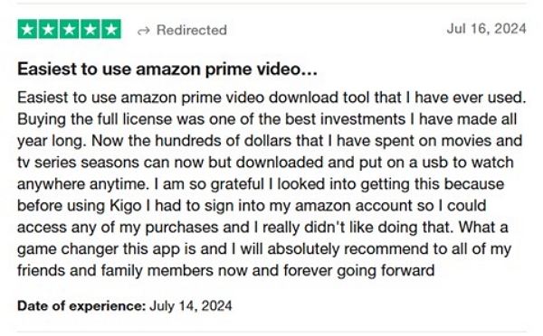 positive | kigo amazon prime video downloader