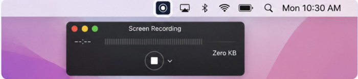 display hidden menu