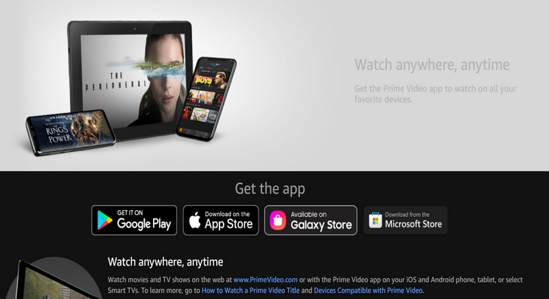 download the app | can i watch season 4 of yellowstone on amazon prime