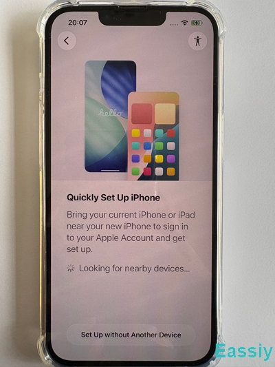 Quickly Set Up iPhone