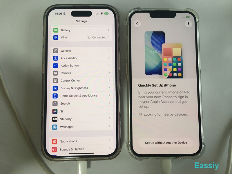 Plug Both Devices Into Power