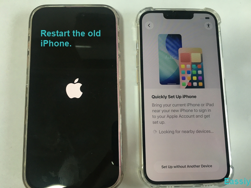 Restart Old iPhone