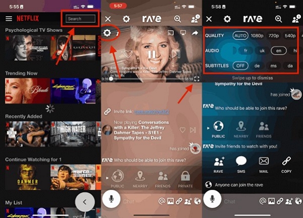 adjust your setting | how to screenshot netflix