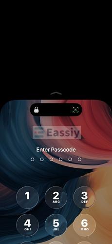 slide down entire screen | Unlock iPhone with Broken Screen