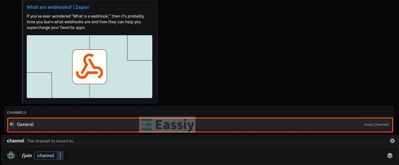 type /join | Record Discord Audio