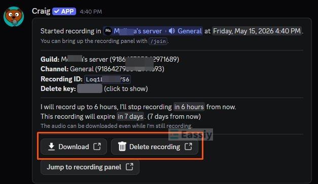 download recordings | Record Discord Audio