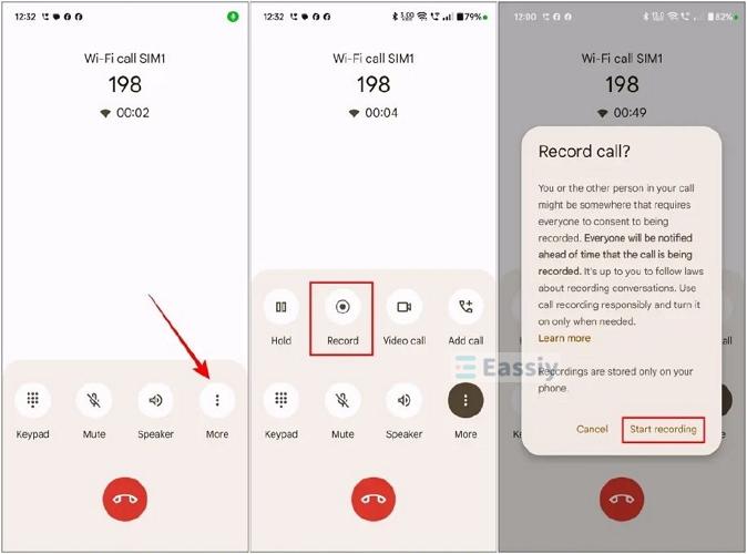on hold calls | Record a Call in Android Without App