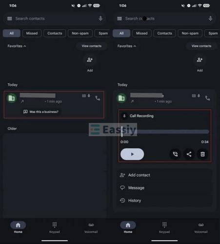 tap caller | Record a Call in Android Without App