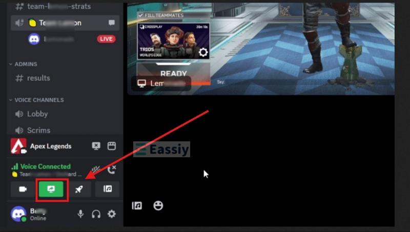 click Share Your Screen | Record Gameplay on Windows PC