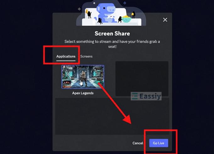 Screens tab | Record Gameplay on Windows PC