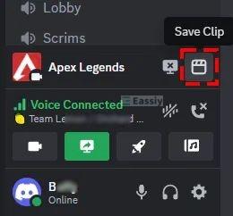click Save Clip | Record Gameplay on Windows PC