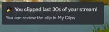 notification | Record Gameplay on Windows PC
