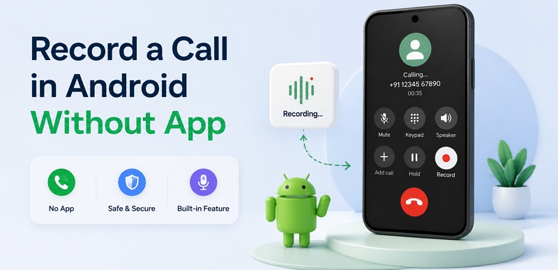 record Android calls | Record a Call in Android Without App
