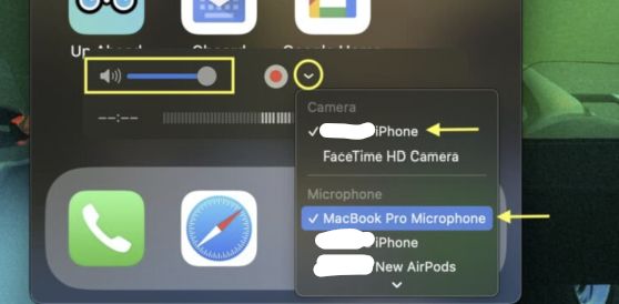 pick Mac mic | WhatsApp Call and Video Recorders
