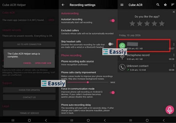 test Cube | WhatsApp Call and Video Recorders