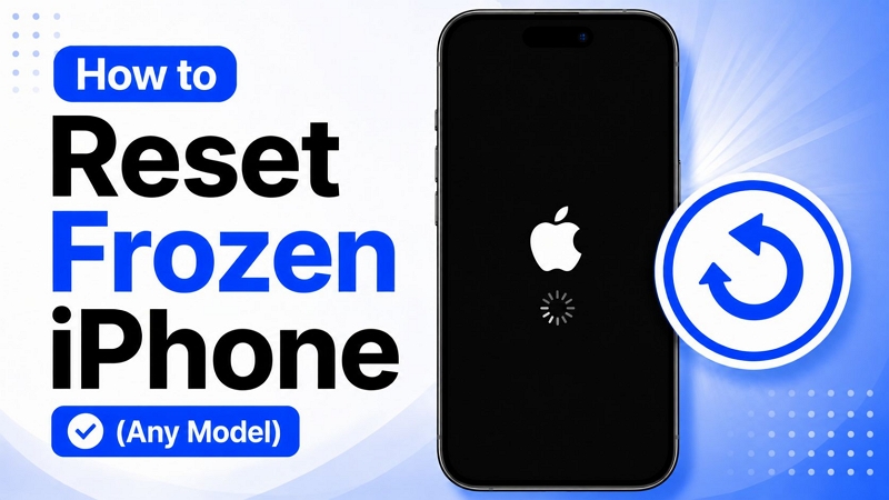 force restart iPhone | Reset Frozen iPhone