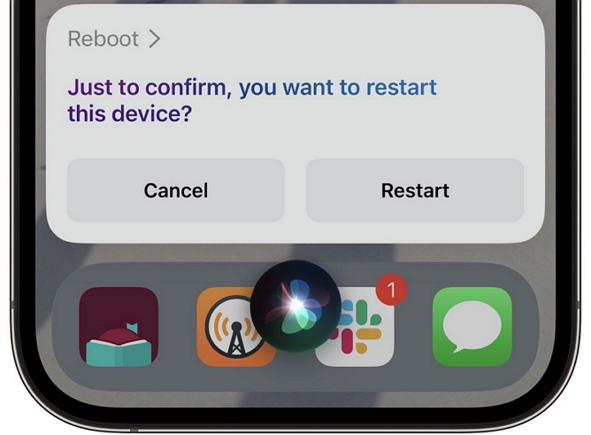 reboot iPhone with Siri | Reset Frozen iPhone