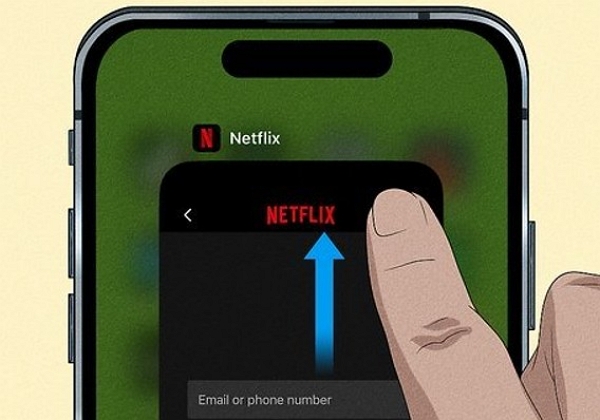 Restart your Netflix app | netflix not working on iphone