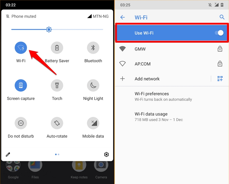 notification panel | how much data does netflix use