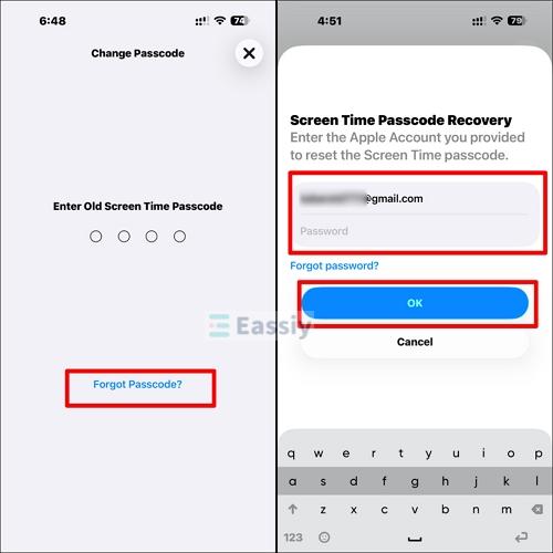 choose OK | Turn Off Screen Distance Without Passcode