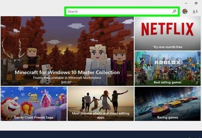 search for the TV | how to download shows on netflix