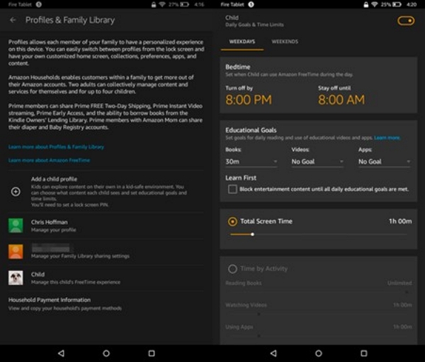 select parental controls | download youtube videos on amazon fire tablet
