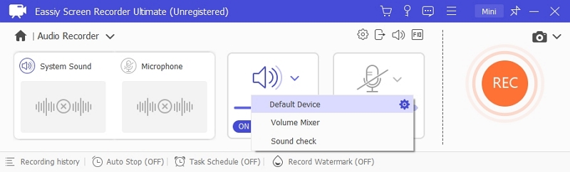 switch on Microphone | Record Discord Audio