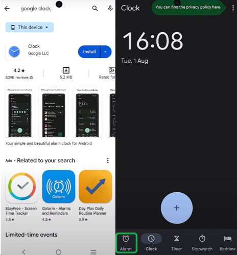 switch to Alarm | Set Spotify as Alarm