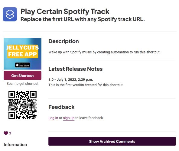 add Play Certain Spotify Track | Set Spotify as Alarm