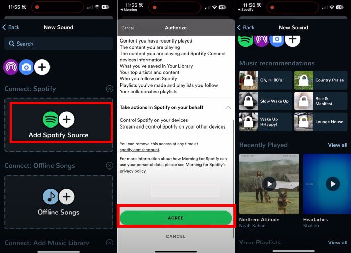 favorite alarm | Set Spotify as Alarm
