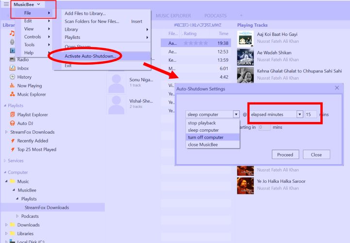 confirm settings | Set a Sleep Timer for Spotify