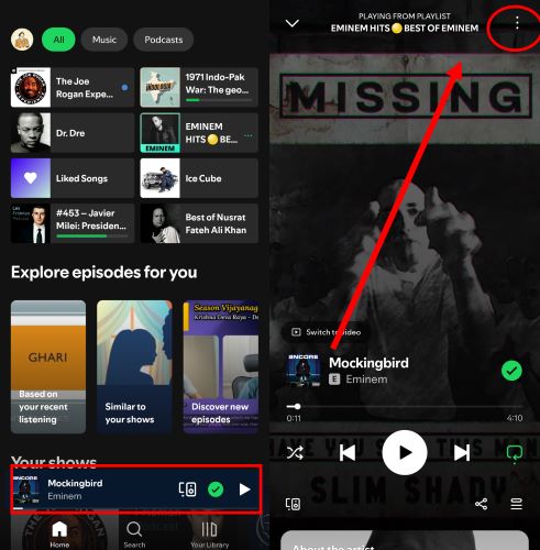open Now Playing | Set a Sleep Timer for Spotify