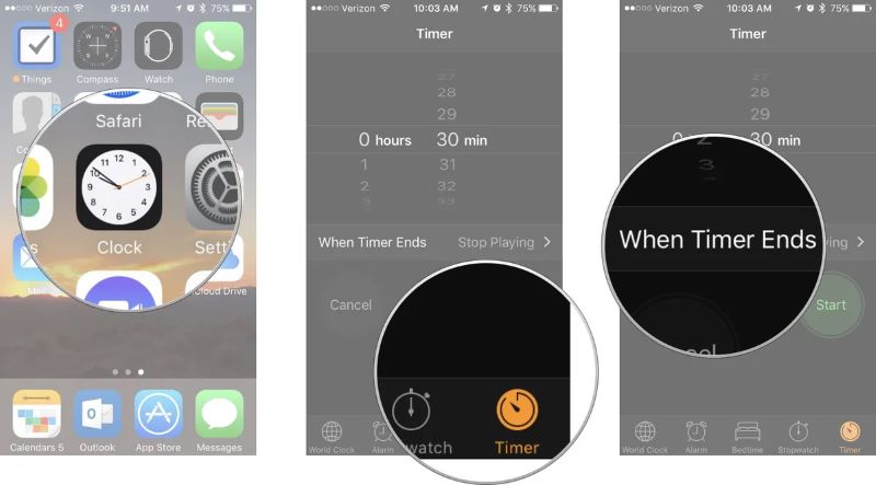 head to Timer | Set a Sleep Timer for Spotify