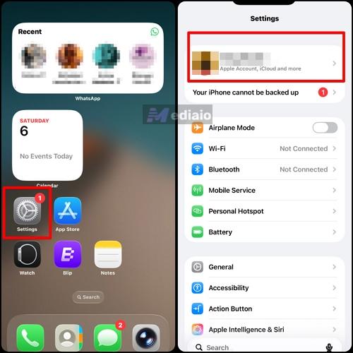 select Apple ID | Download Apps with Face ID