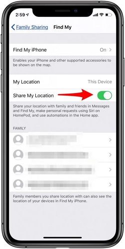 ensure Find My on | Add Another iPhone on Find My iPhone