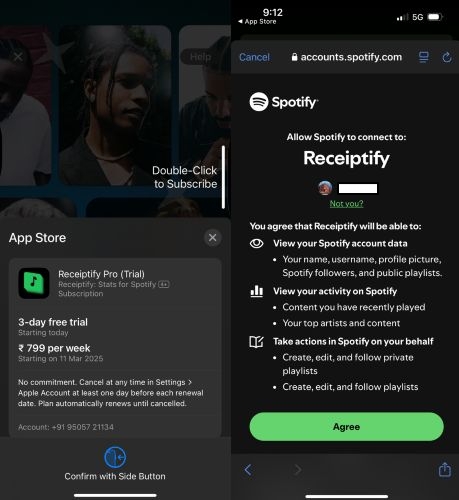 skip paywall | Spotify Receiptify