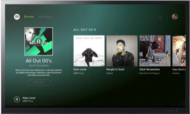 click OK | Get Spotify on VIZIO TV