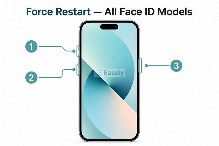 reboot iPhone | Stolen Device Protection Won't Turn Off
